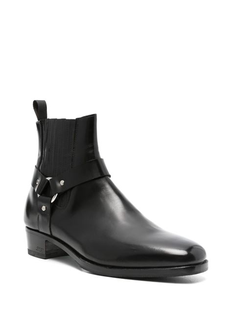 Black ankle boots Lidfort Italy - men LIDFORT ITALY | 735ANR